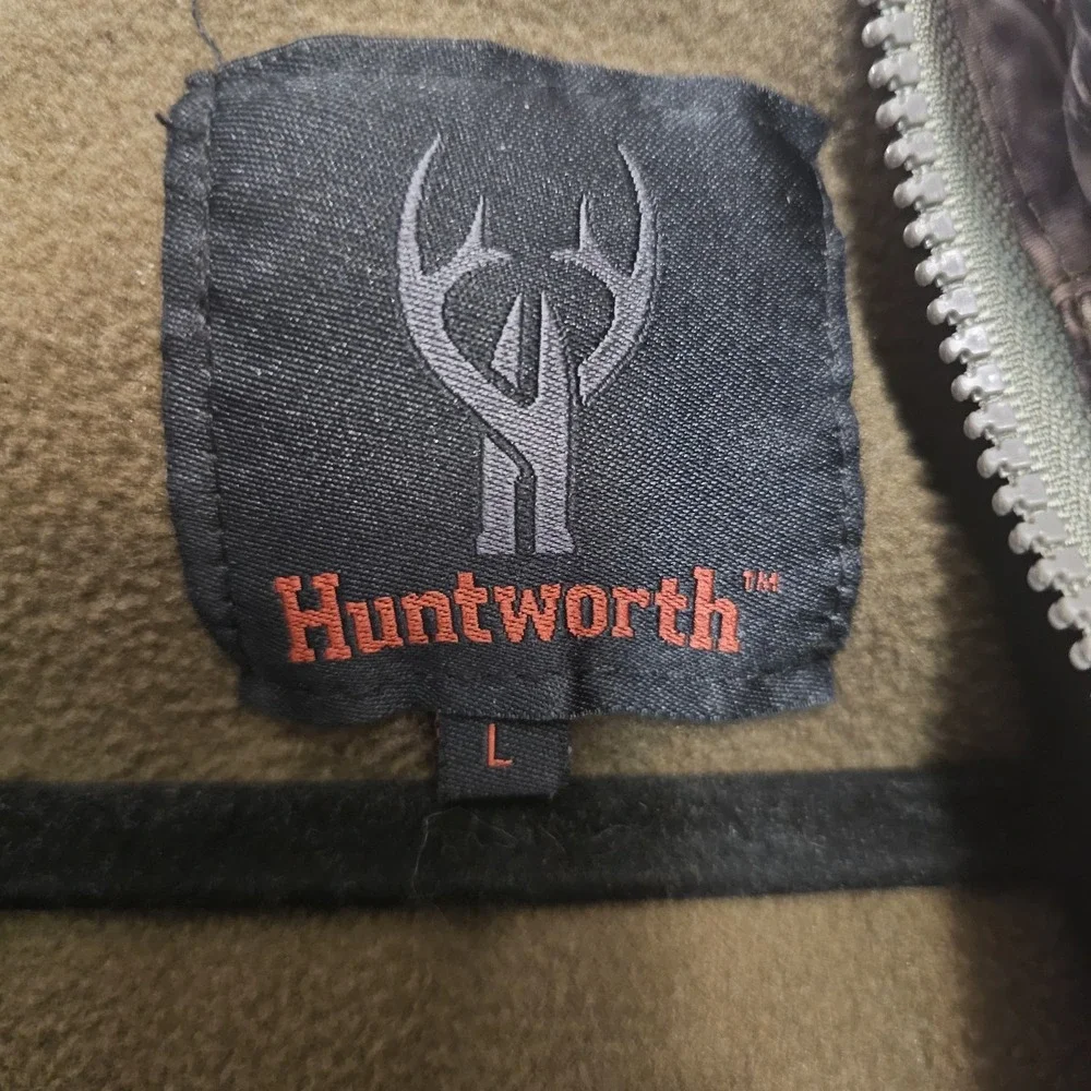 Huntsworth Oak Tree NTA Camouflage‎ Brown Zip Up Puffer Coat